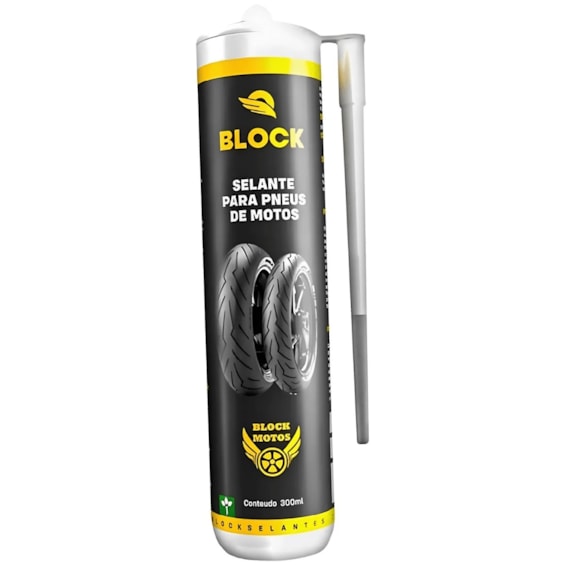 REPARADOR VEDANTE VACINA P/ PNEUS (LARANJA) BLOCK LUB 300ML