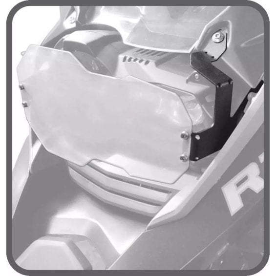 Protetor Farol SCAM BMW R 1200GS 2013- / R1250 GS 2019- (policarbonato)