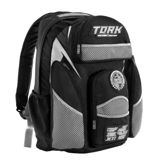 Mochila PRO TORK Factory Edition PRETA-CINZA