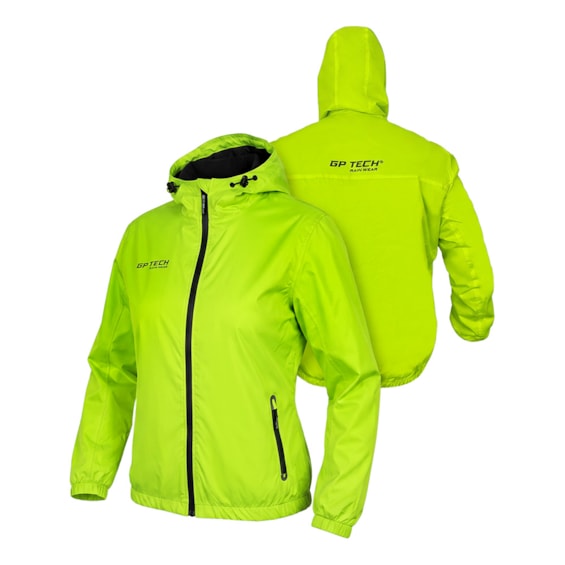 Jaqueta Feminina GP TECH LUX Fluo Casual Resistente À água OUTLET
