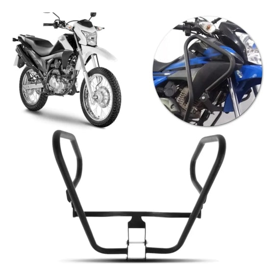 Protetor Motor e Carenagem PRO TORK BROS 150 / 160 2009- C/ Pedaleira (MOD ARMOR)