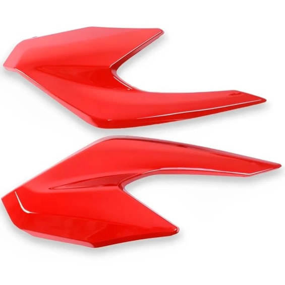 CARENAGEM FAROL CB 250 TWISTER 17 E 21-22 VERMELHO MACEIO (LATERAL) PLASMOTO