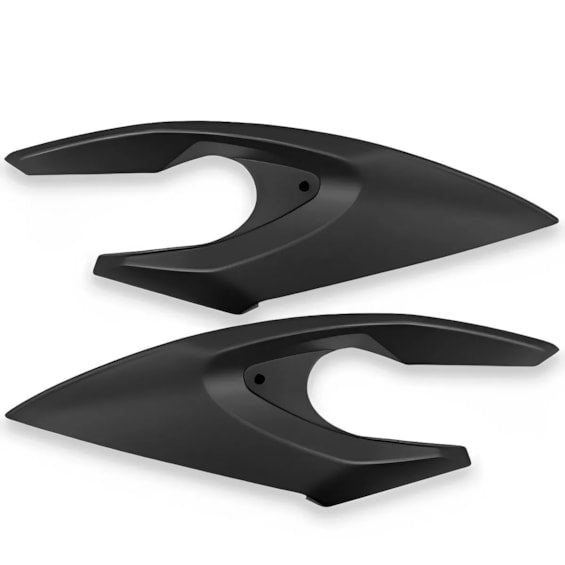 CARENAGEM FAROL FAZER 150 20-21 PRETO FOSCO (LATERAL) PLASMOTO
