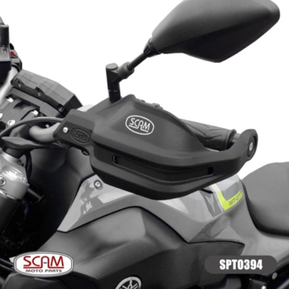 PROTETOR MAO SCAM YAMAHA MT 07 2015- / MT 09 2015- PRETO