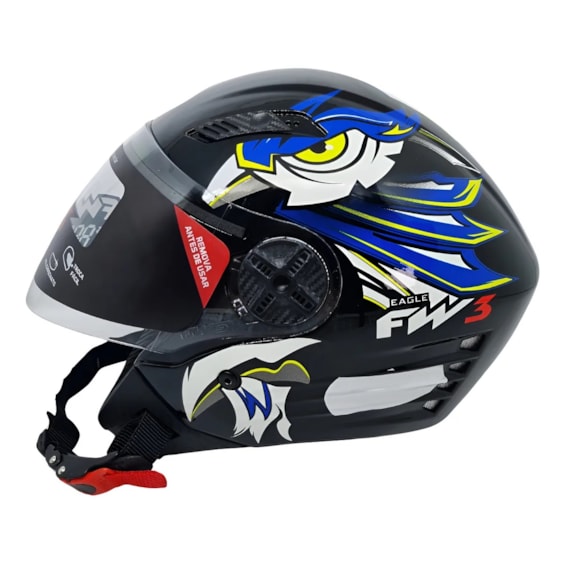 CAPACETE FW3 X OPEN EAGLE