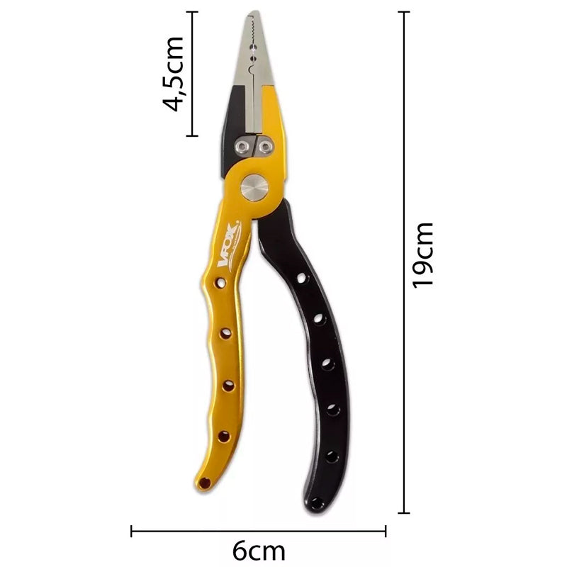 Alicate de Bico V-Fox HDAP-054 (18cm)