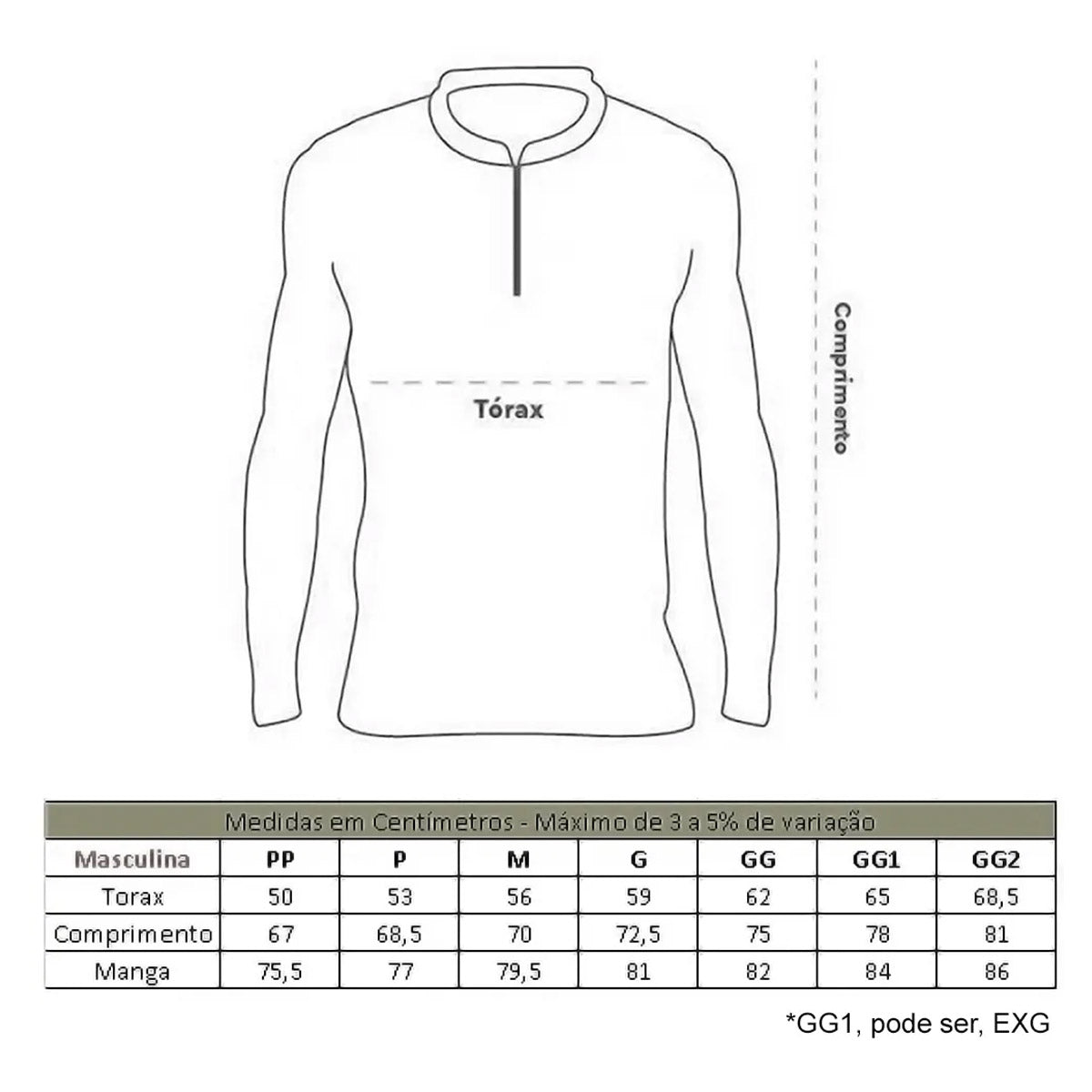 Camiseta de Pesca EP Fishing Basic Azul Marinho com Cinza (+50UV)