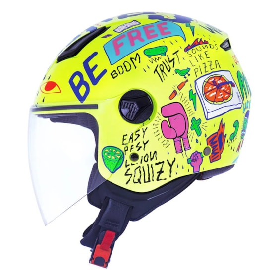 Capacete Norisk Orion Free Aberto