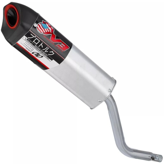 Escapamento TORK V3 BIZ 110 / 2016 Aluminium Polido
