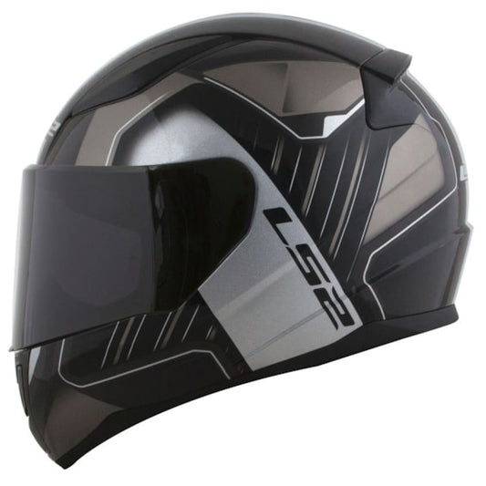 Capacete LS2 FF353 Rapid Medal Silver