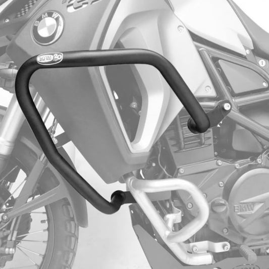 Protetor Carenagem SCAM BMW F 800GS Adventure Prata (mantém o Protetor de Motor Original)