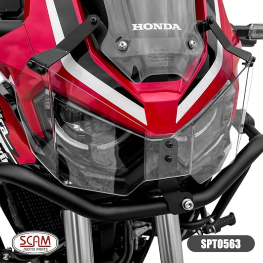 Protetor Farol SCAM Honda CRF 1100L Africa TWIN 2021 em Diante Policarbonato