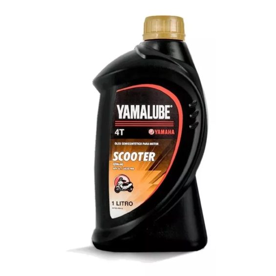 Oleo Yamalube Scooter 4T 10W40 Semi Sintético API SL 1 Litro