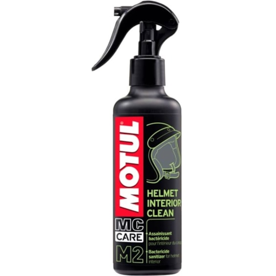 Spray Motul M2 Helmet Clean Limpador Interior de Capacete 250ML