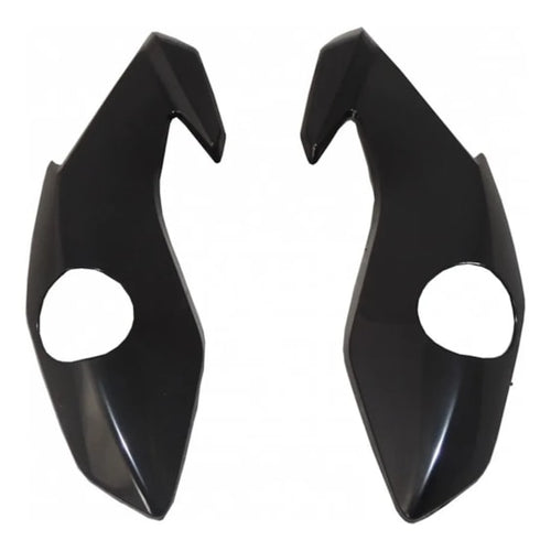 Carenagem Farol FAN 160 2022 Preto Injetado PAR (lateral) Plasmoto