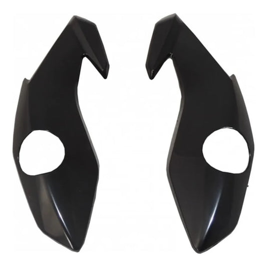 Carenagem Farol FAN 160 2022 Preto Injetado PAR (lateral) Plasmoto