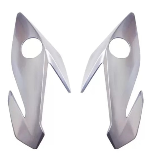 Carenagem Farol FAN 160 2023 Prata Metalico PAR (lateral) Plasmoto