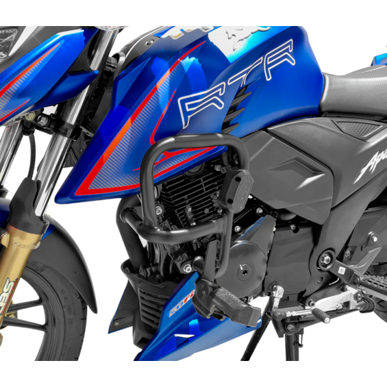 Protetor Motor e Carenagem SCAM Dafra Apache 200 RTR 200 2019- Preto