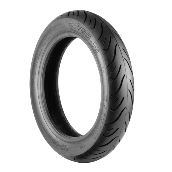 Pneu Technic SPORT R 90-90-12 44J TL Dianteiro Honda Lead 110 / Elite 125