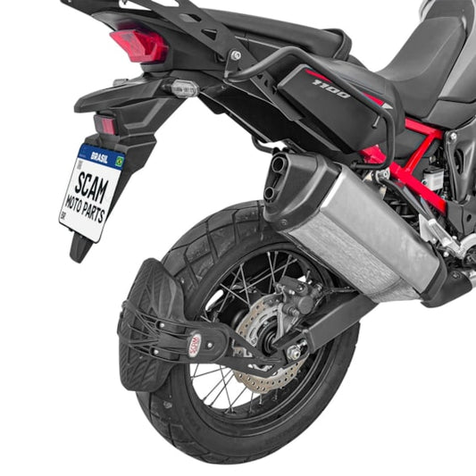 Paralama Traseiro ANTI SPRAY CRF 1100L Africa TWIN 2021 em Diante ( SCAM ) Preto