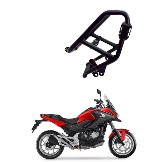 PROTETOR CARENAGEM BRAZ HONDA NC 700/750 (ATÉ 2021)