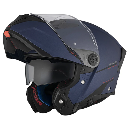CAPACETE MT ATOM 2 SV ARTICULADO MONOCOLOR FOSCO