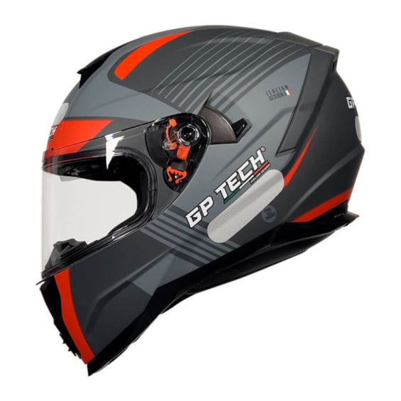 CAPACETE GP TECH ULTRA SV AIR FOSCO