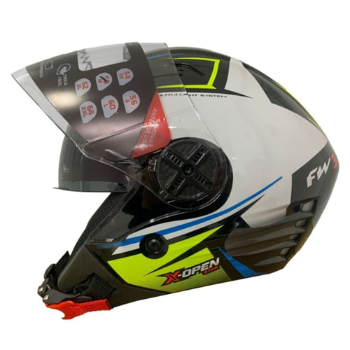 CAPACETE FW3 X OPEN UP STAR
