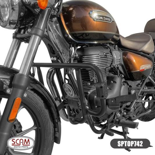 PROTETOR MOTOR SCAM ROYAL ENFIELD HUNTER 350 2023- / METEOR 350 2022- C/ PEDALEIRA