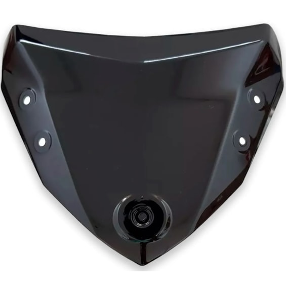 CARENAGEM FAROL FAZER 250 2018- PRETA (SUPERIOR) PLASMOTO