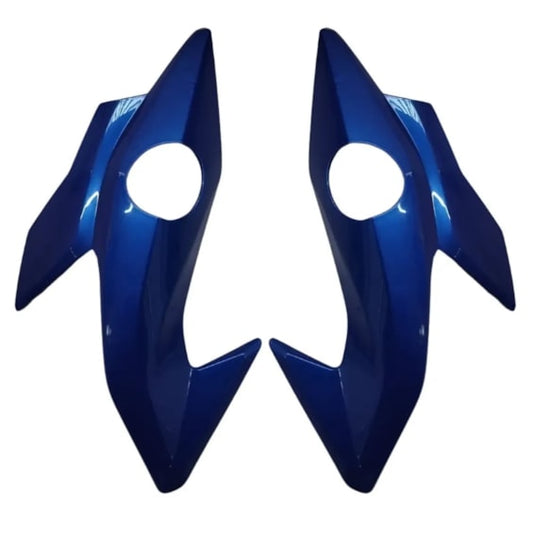 CARENAGEM FAROL TITAN 160 2018 AZUL (LATERAL) PLASMOTO