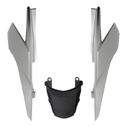 RABETA COMPLETA 3PCS TITAN 160 22-24 PRATA FORCE METALICO