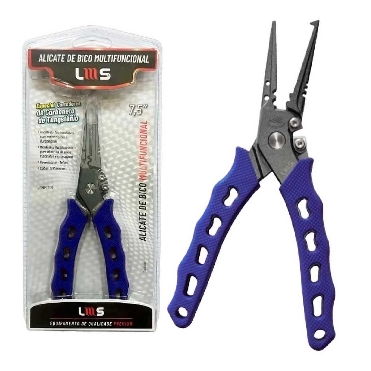 Alicate de Bico Lumis Multi ABMPCT-19 (19cm)
