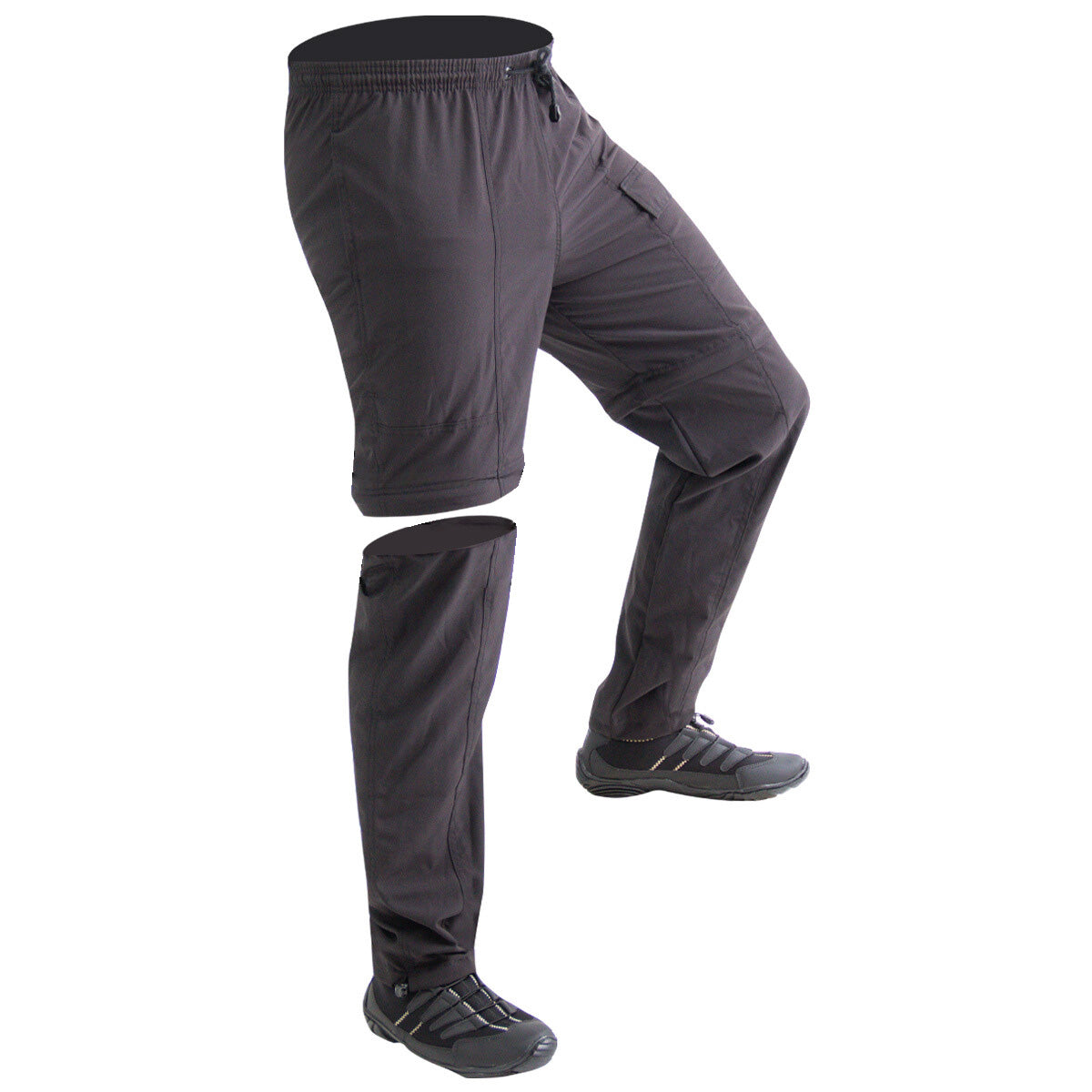 Calça Bermuda Mar Negro Combat Preto (+50UV, Tamanho Especial)