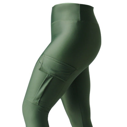 Calça Legging Mar Negro Sports (Musgo, +50UV)