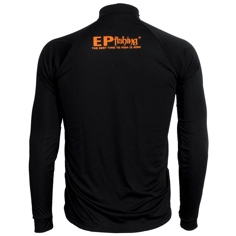 Camiseta de Pesca EP Fishing Basic Infantil Preto (+50UV)