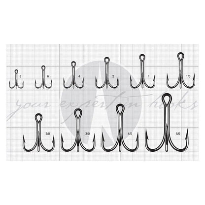 Garateia VMC O'Shaughnessy Saltwater 3X 9626PS 3/0 (10un)